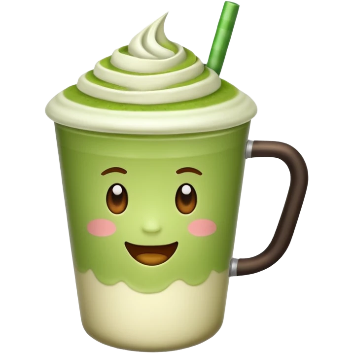 Matcha latte  emoji