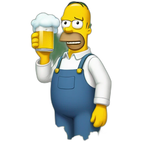 homer dans le buisson emoji