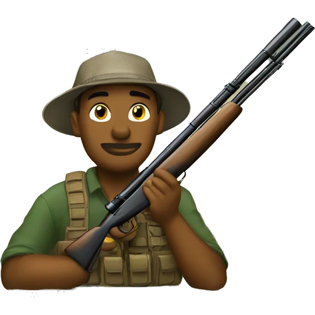 Duck hunting emoji
