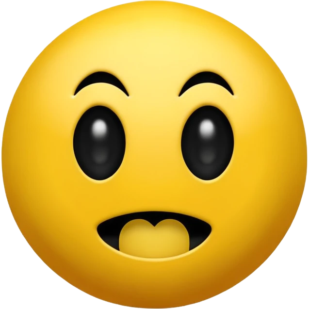 Pac-Man which just has two black dots as the eyes and a wide open mouth which is just pitch black emoji