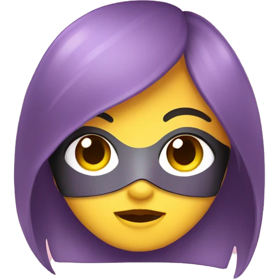 Chica kawaii con mascarilla  emoji