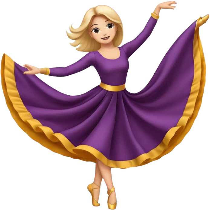 Emoji estilo ilustración de una mujer practicando danza aérea en tela, colgada en telas de seda, pose elegante, expresión feliz, estilo emoji moderno, colores suaves, fondo simple emoji