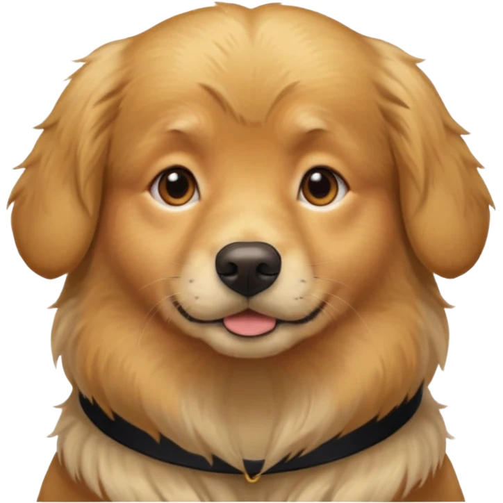 trump above dog emoji