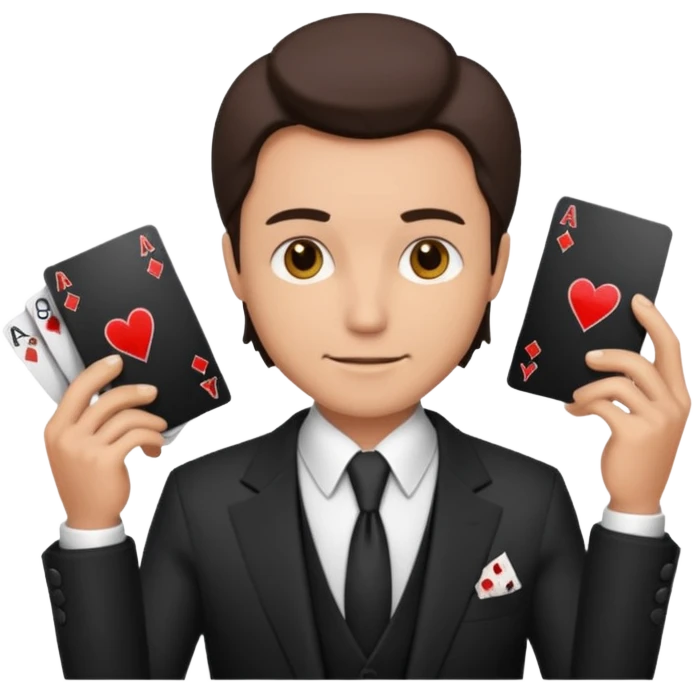 gambler man emoji