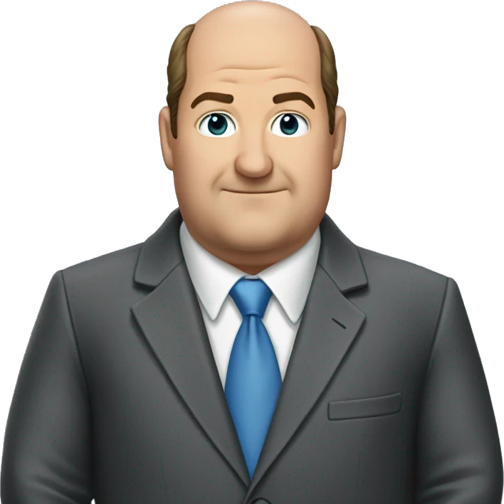 Brian Baumgartner wearing suit  emoji
