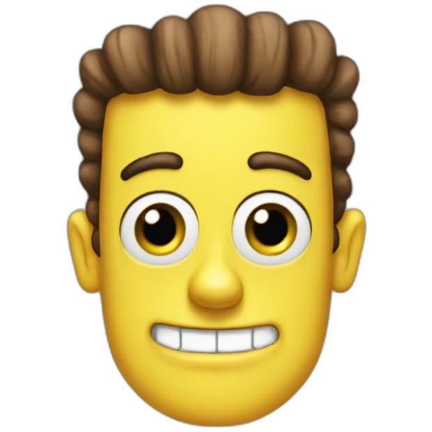 human spongebob emoji