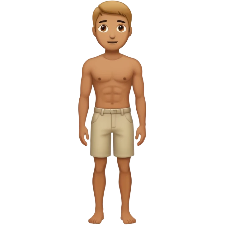 MaN full body emoji