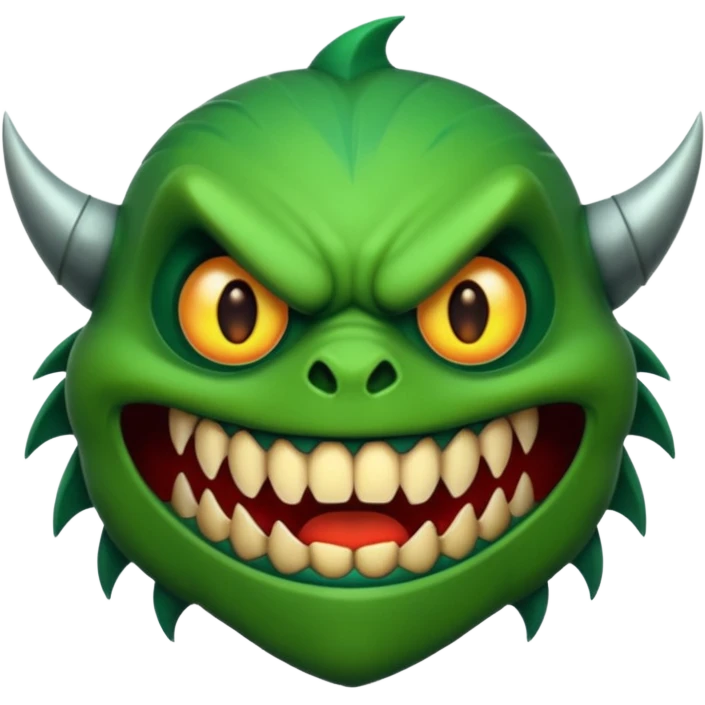 Scary monster  emoji