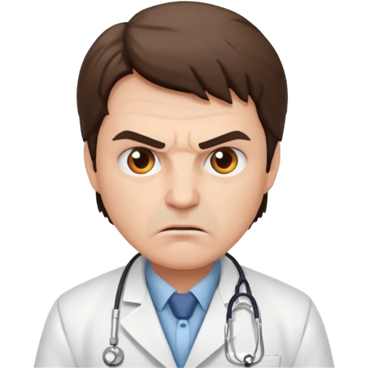 angry doctor emoji