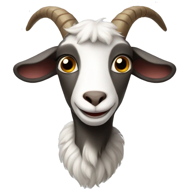 Goat on the walk emoji