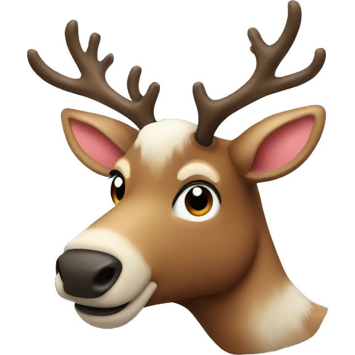 Reindeer emoji