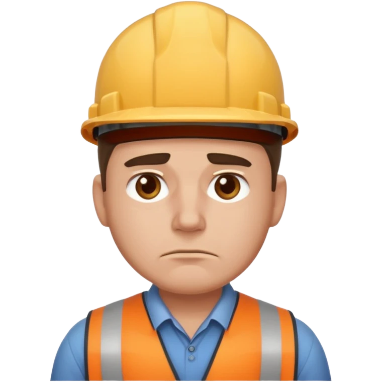 engineer looking really sad emoji