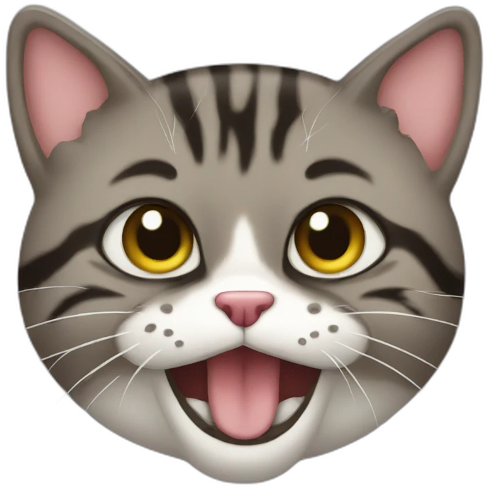 Mewing emoji