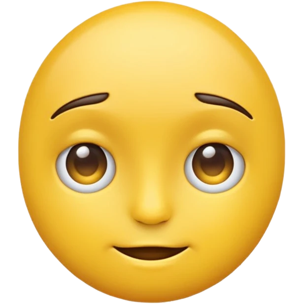 Yellow emoji side eye emoji