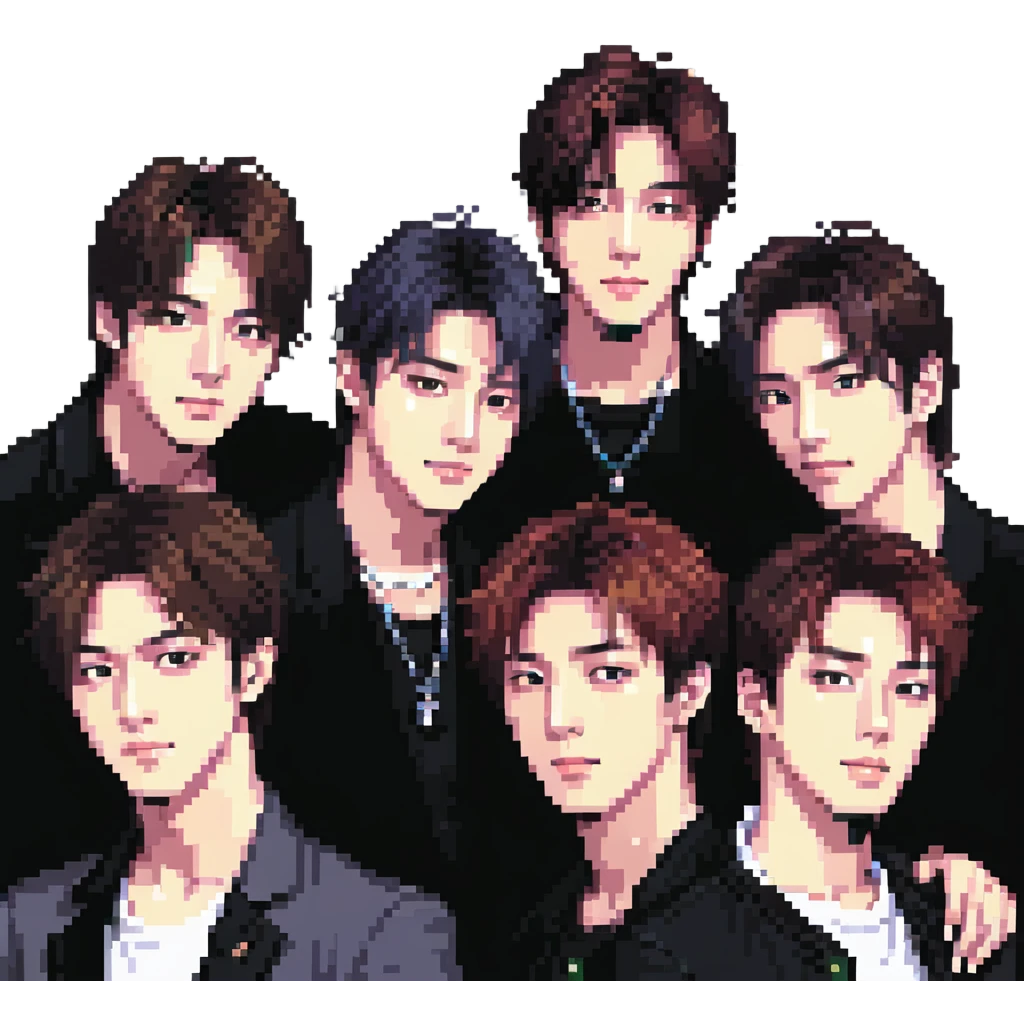 SS501 group portrait emoji