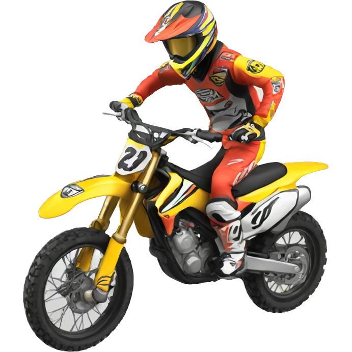 Motocross emoji