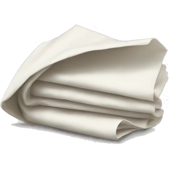 Sheets folded emoji