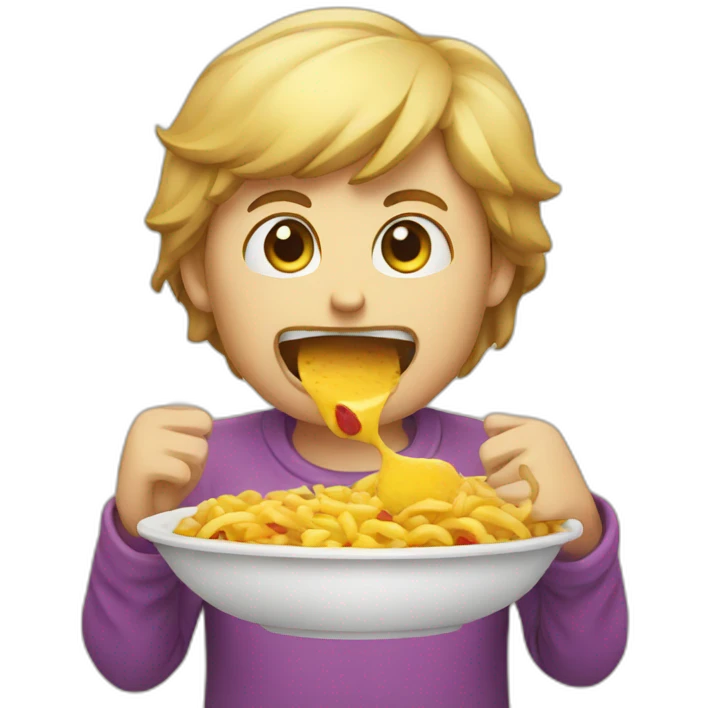 Hungry emoji