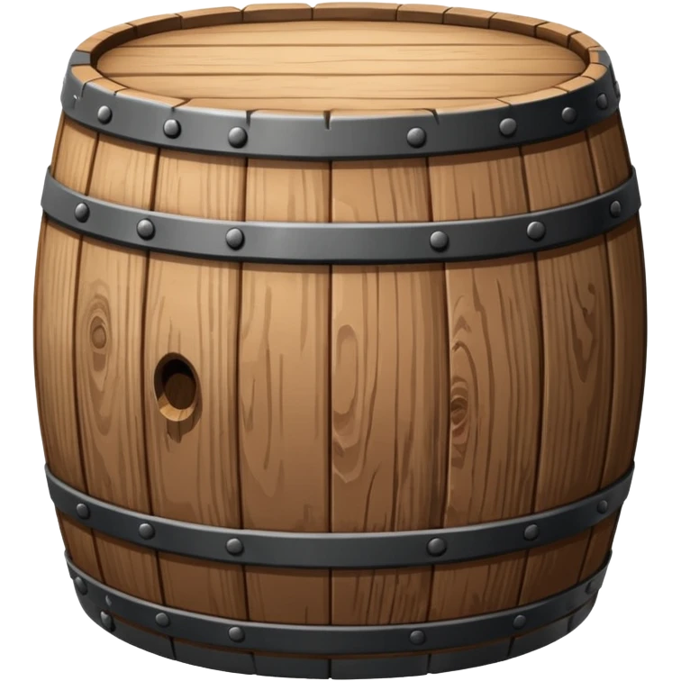Barrel made of wood emoji