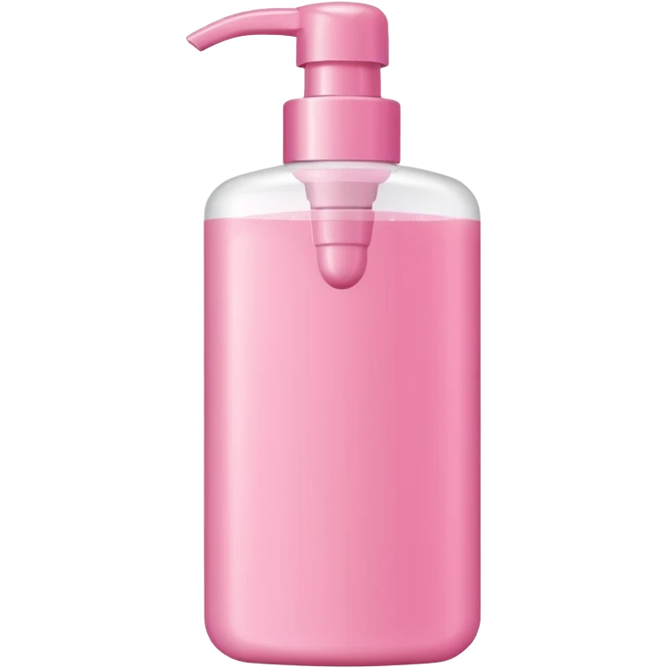 pink body wash bottle emoji
