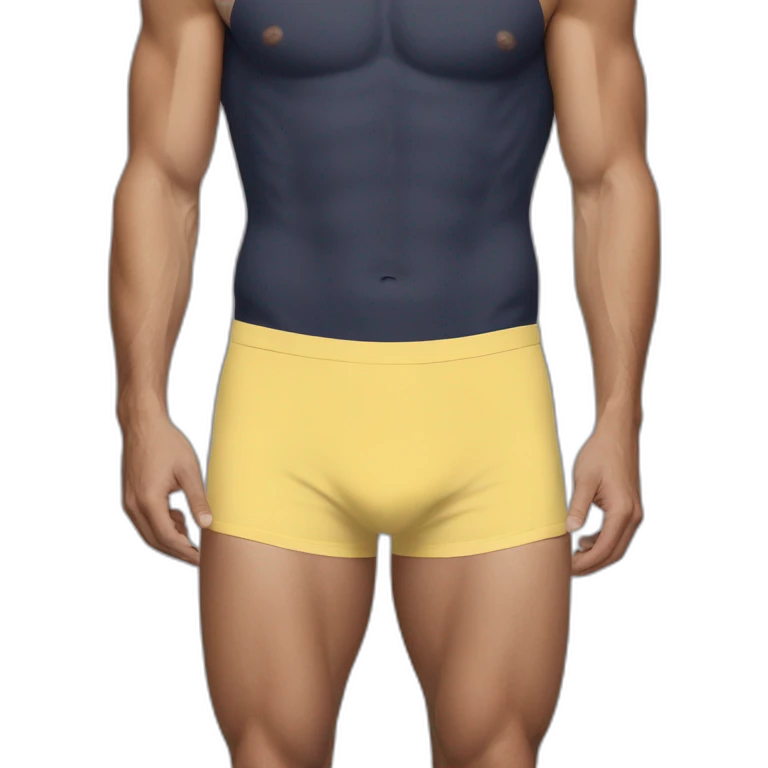 Macron in underpants emoji