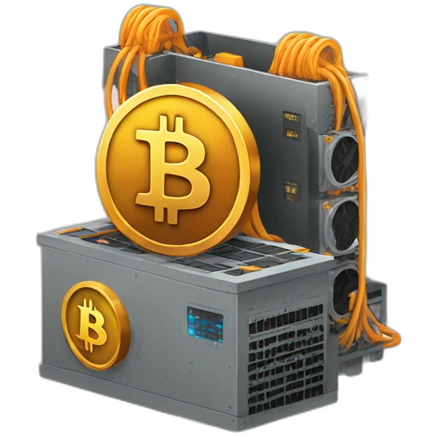 bitcoin mining asic emoji
