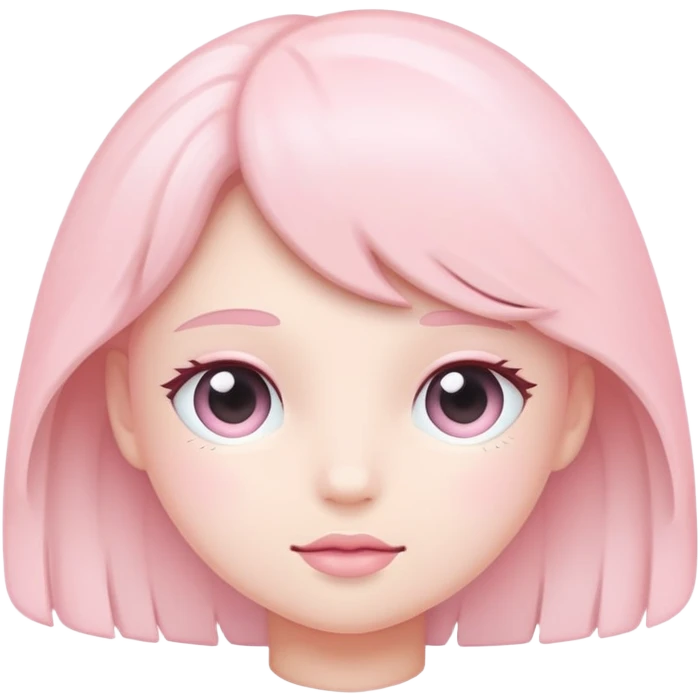 Soft pink emoji