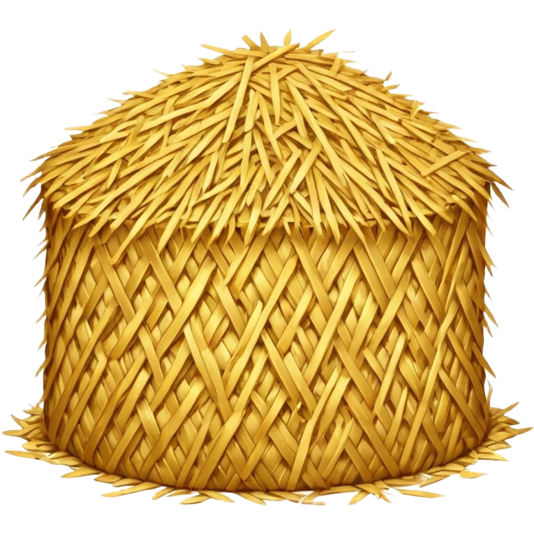 Straw or hay emoji
