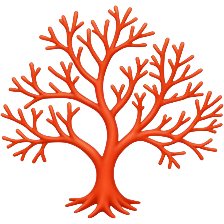 Coral emoji