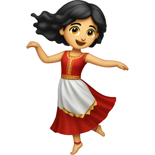 Armenian dancing girl emoji