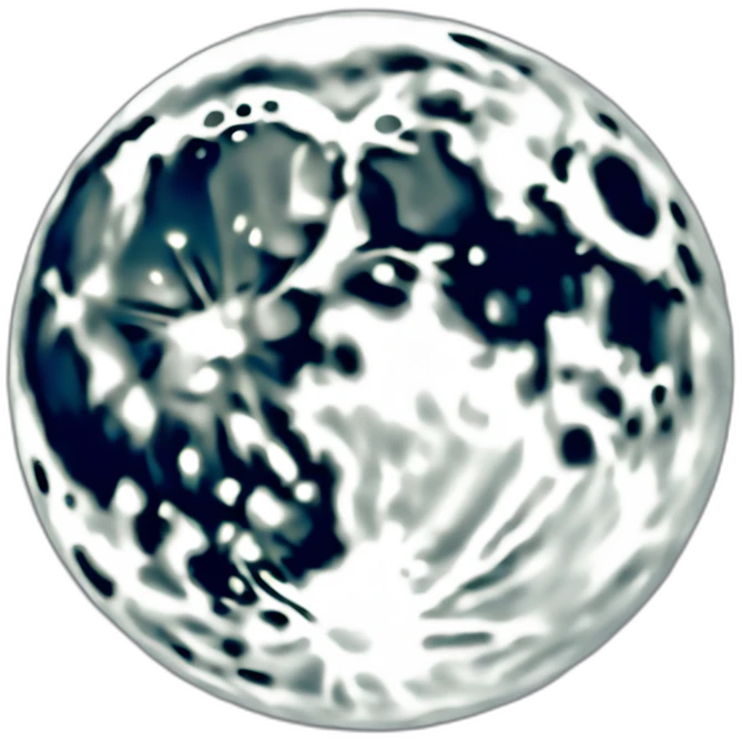 Moon emoji