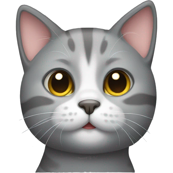 gray cat emoji