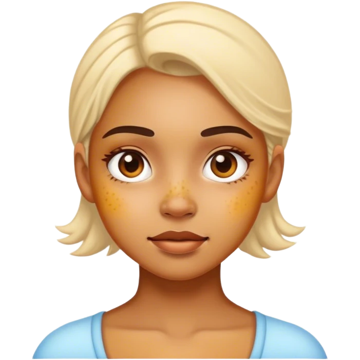 hyperpigmentation girl emoji
