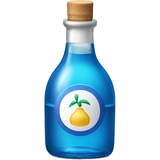 bottle of clasa Azul  emoji