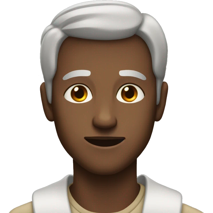 a man whose eyes are heart and soul  emoji