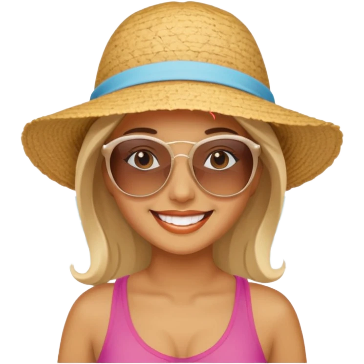 beach woman emoji