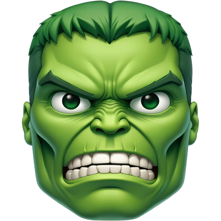 Terminator Hulk face emoji