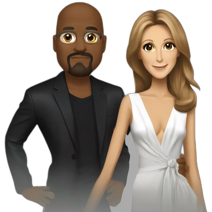 Céline Dion and rené emoji