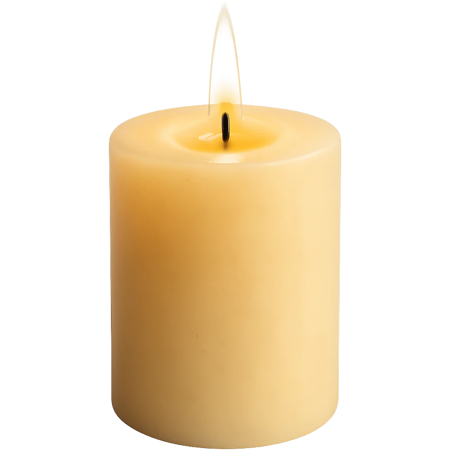 candle , remove background emoji