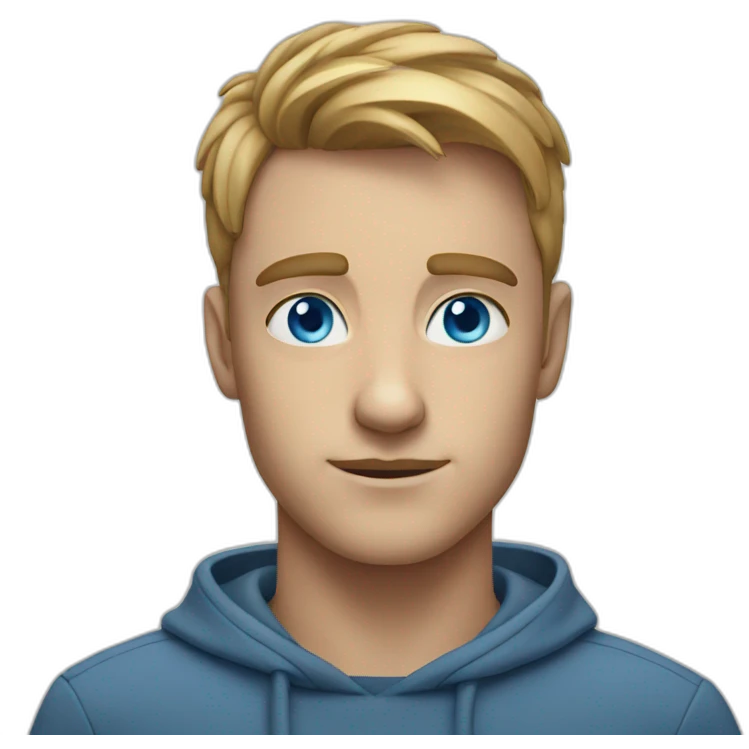 blue eyes emoji