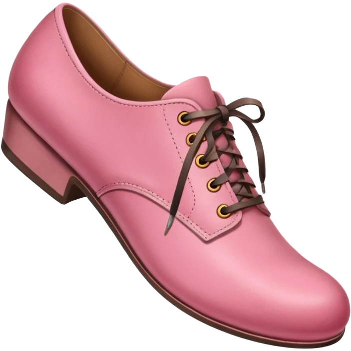 pink shoe emoji