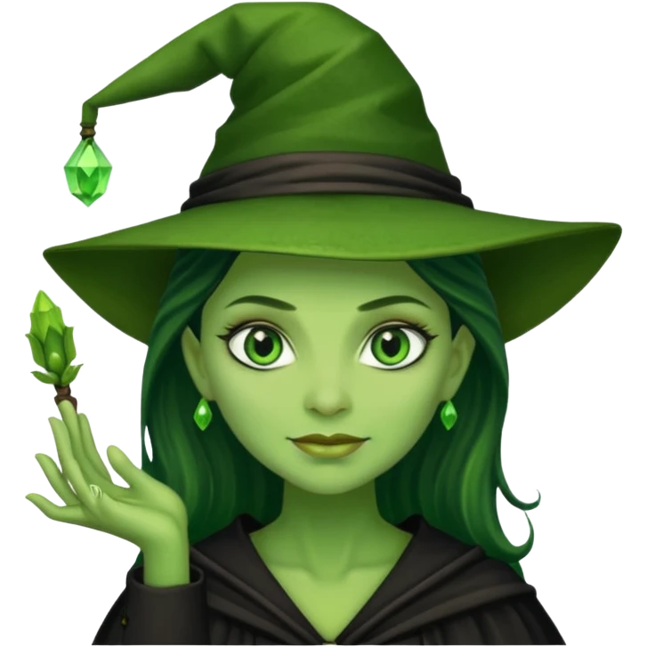 elphaba holding space emoji