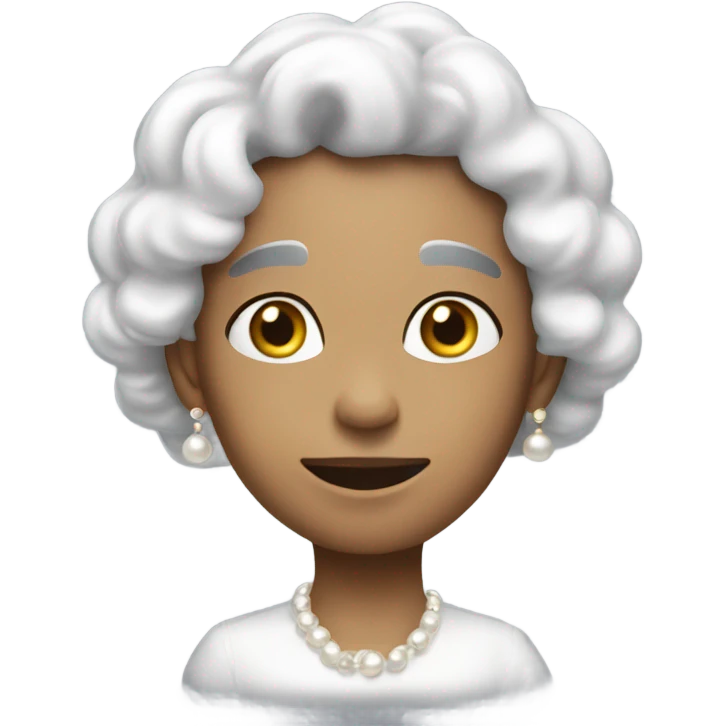 Pearl ￼ emoji