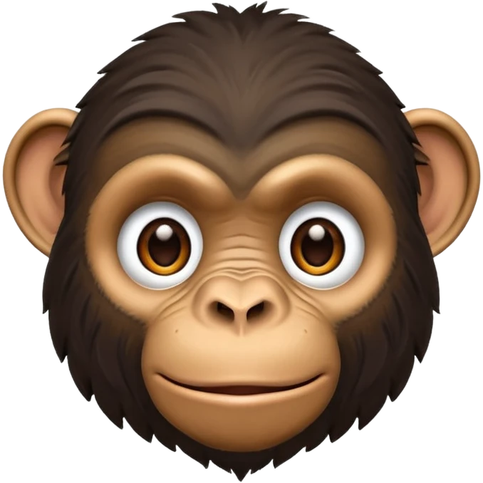 Chimpanzee emoji