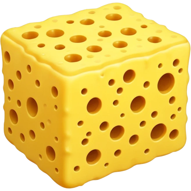 bath clean sponge small holls emoji