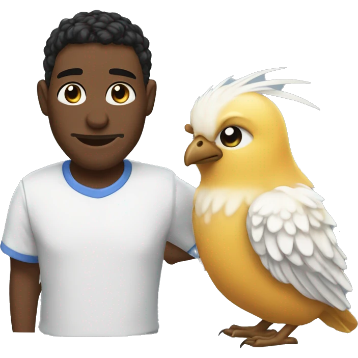 Combine 🐦 and 😇 emoji