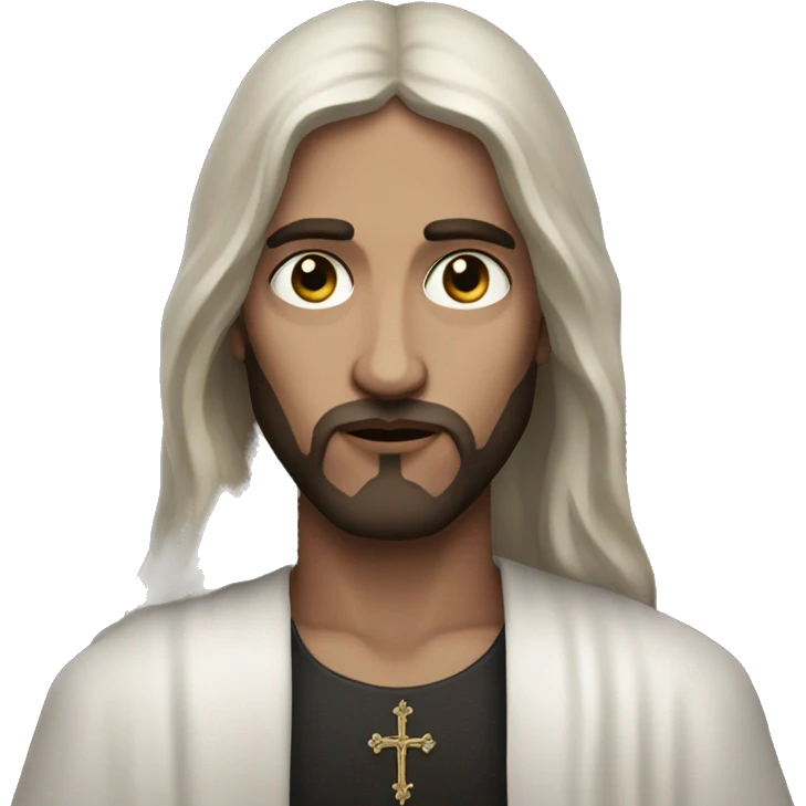 Gothic Makeup Jesus emoji