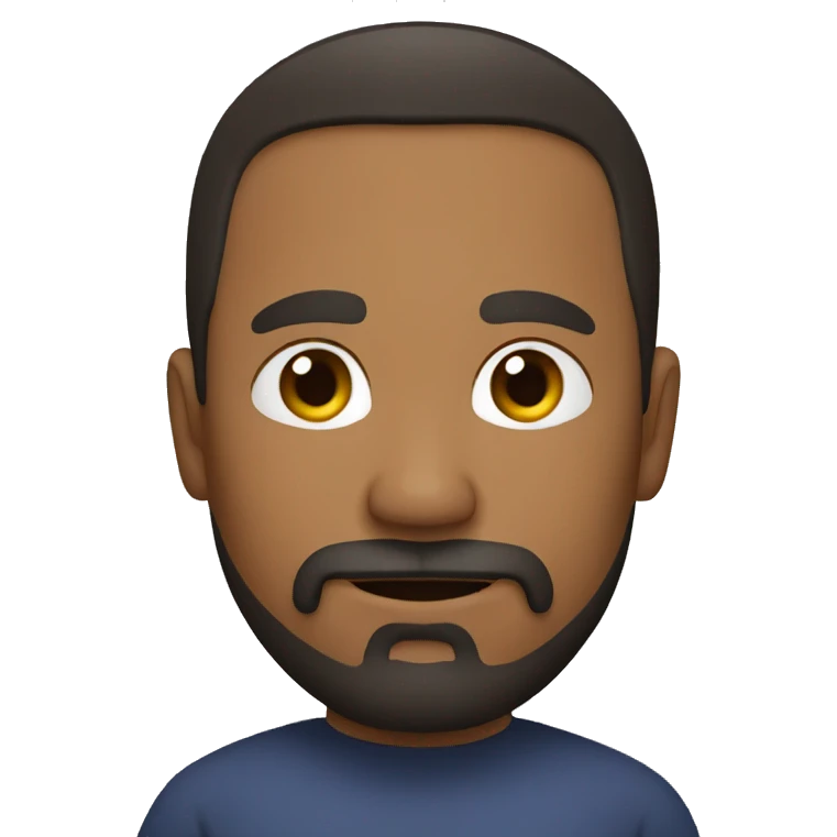 full man with goatee emoji