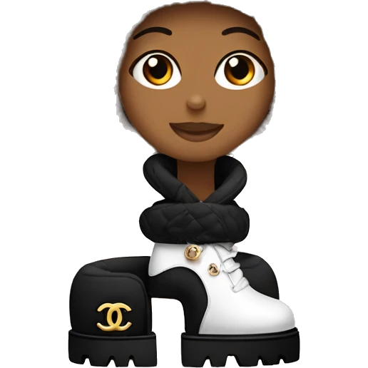 Chanel Ugg emoji