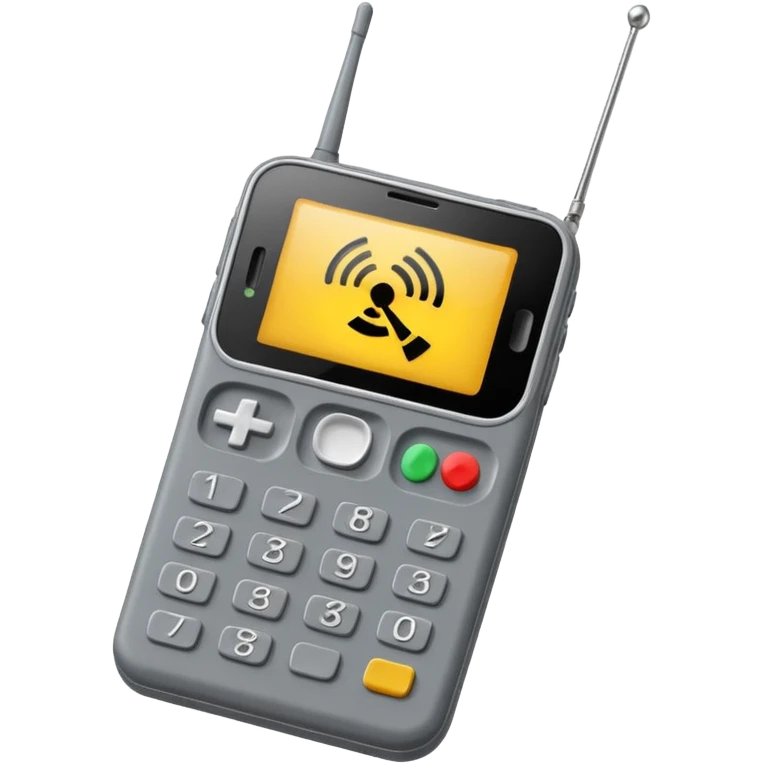 USSR mobile phone 1994 emoji